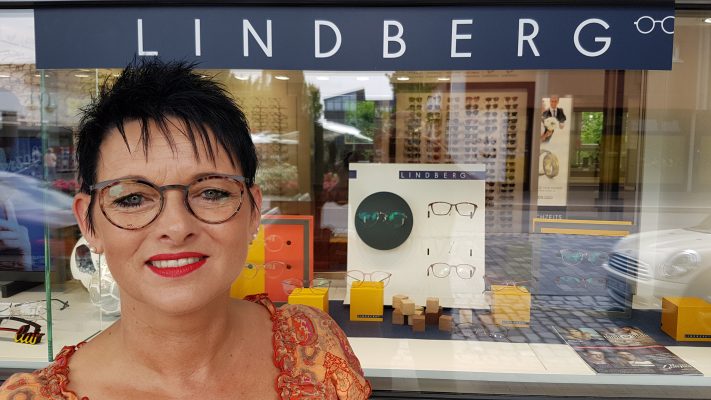 Lindberg Brillen bei Annette Lampen Juwelier und Augenoptik mit Michaela Fiore