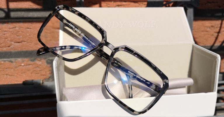 Diese Andy Wolf Brillenfassung wird von Helmut Schäfer-Lampen selbst getragen.