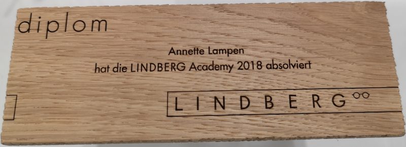 Lindberg Academy Diplom Annette Lampen
