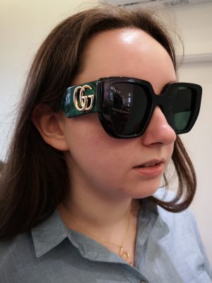 Gucci Sonnenbrille Model: Franziska Lampen