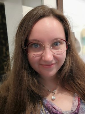 Franziska Lampen mit GigiStudios Brille