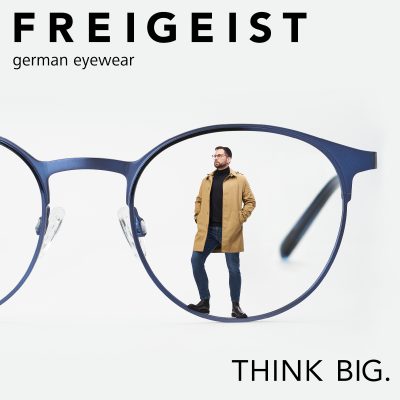 Freigeist by Eschenbach - Brillen für große Köpfe gibt es bei Annette Lampen - Juwelier & Augenoptik in Ennigerloh als Korrektions- und Sonnenbrillen