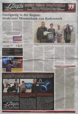 Eröffnung Rodenstock Sehzentrum by Annette Lampen - Juwelier & Augenoptik