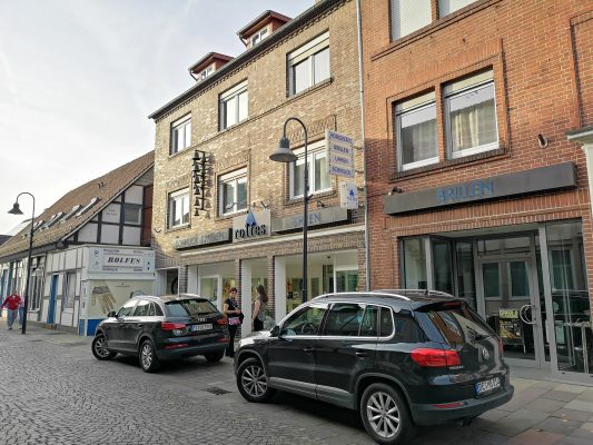 Das Geschäft der Firma Werner Rolfes, dem Ausbildungsbetrieb von Annette Lampen