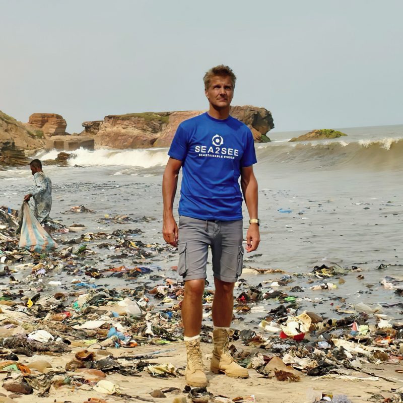 Sea2See - Nachhaltige Brillen aus recyceltem Meeresplastik bei Annette Lampen - Juwelier & Augenoptik, Ennigerloh Gründer und CEO François van den Abeele