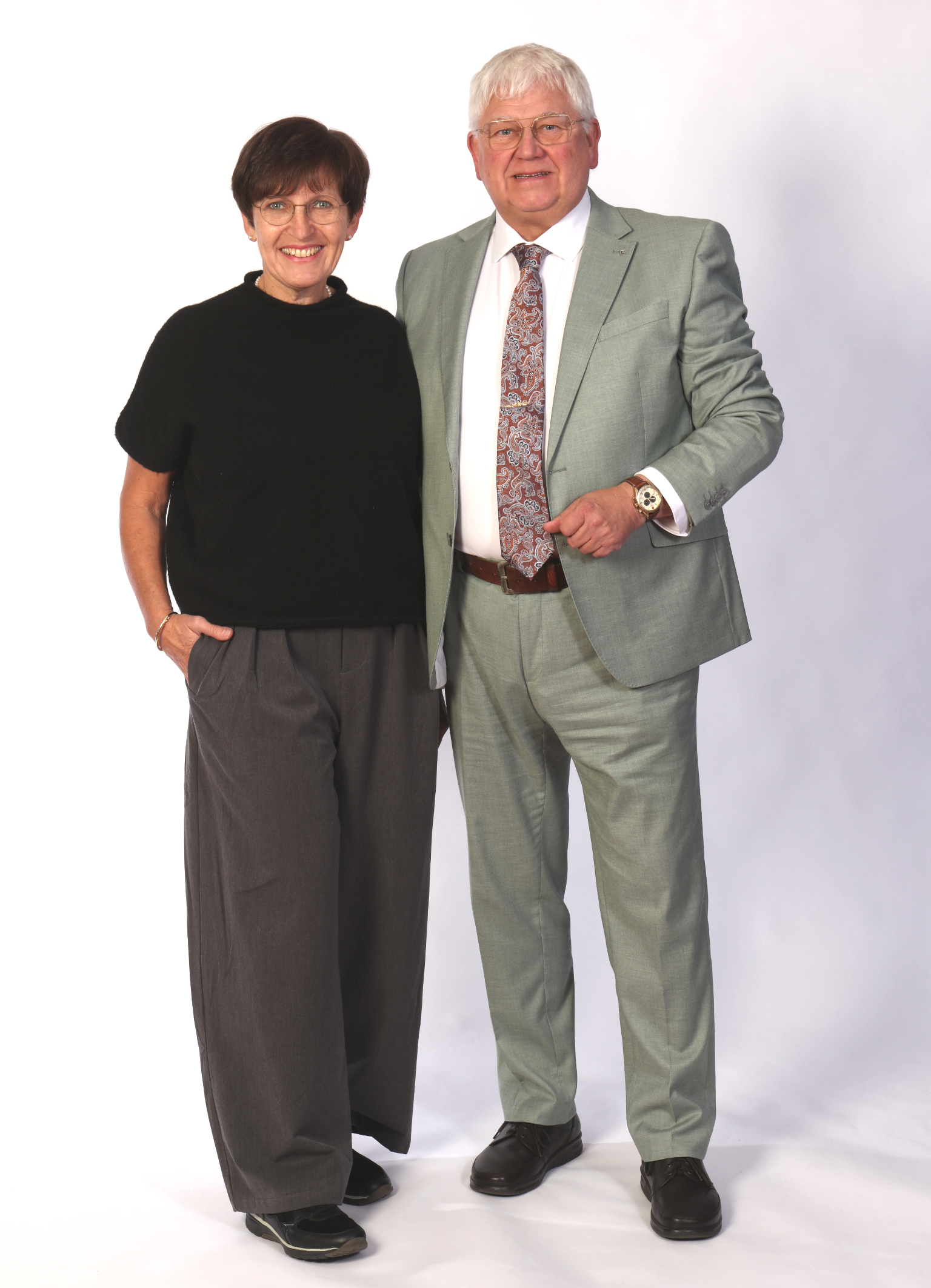 Inhaber von Annette Lampen - Juwelier & Augenoptik, Ennigerloh: Annette Lampen und Helmut Schäfer-Lampen